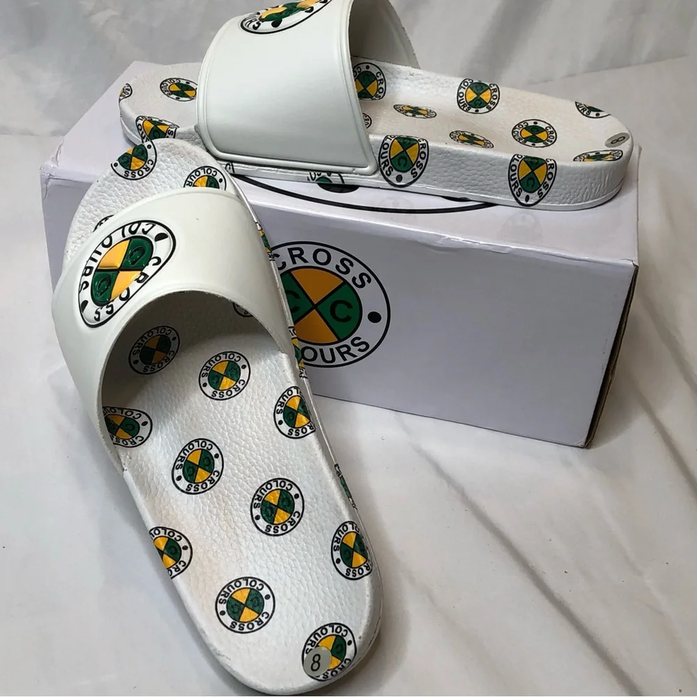 Cross Colours Women’s Slides— Size 8W - Picture 4 of 6